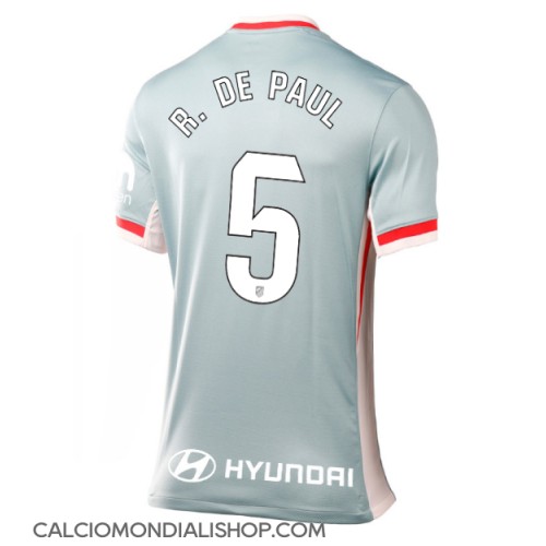 Maglie da calcio Atletico Madrid Rodrigo De Paul #5 Seconda Maglia Femminile 2024-25 Manica Corta